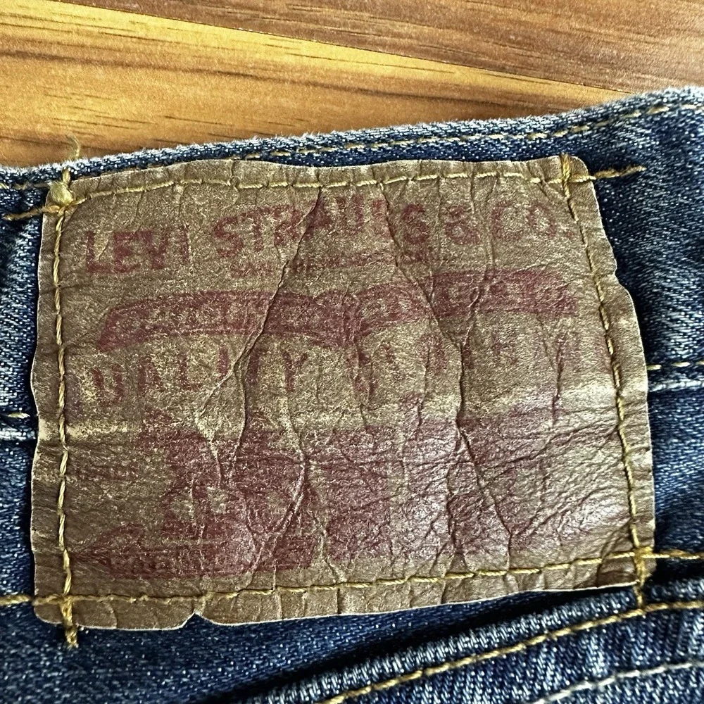 Vintage Y2K Levis 527 Bootcut Jeans Mens 32x32* Blue Denim Grunge Cowboy Western